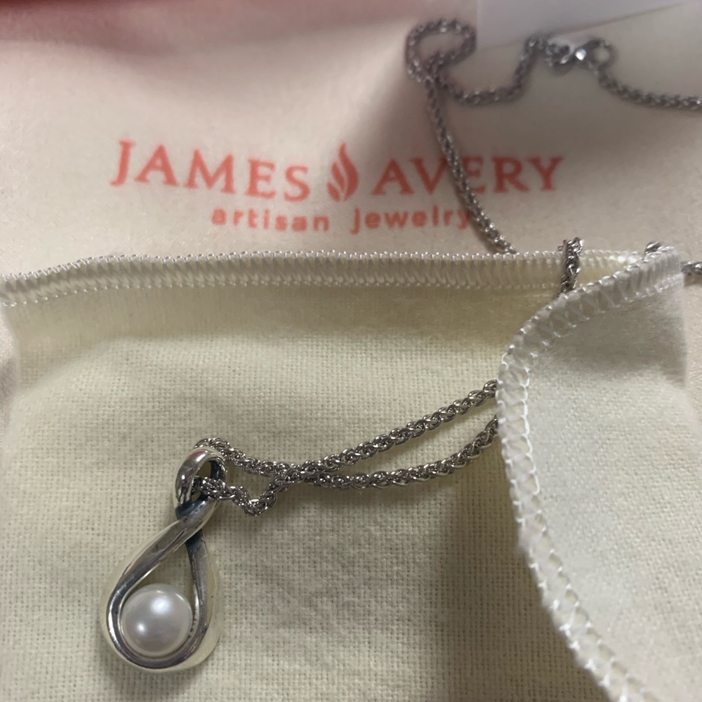 JAMES AVERY pearl & silver necklace